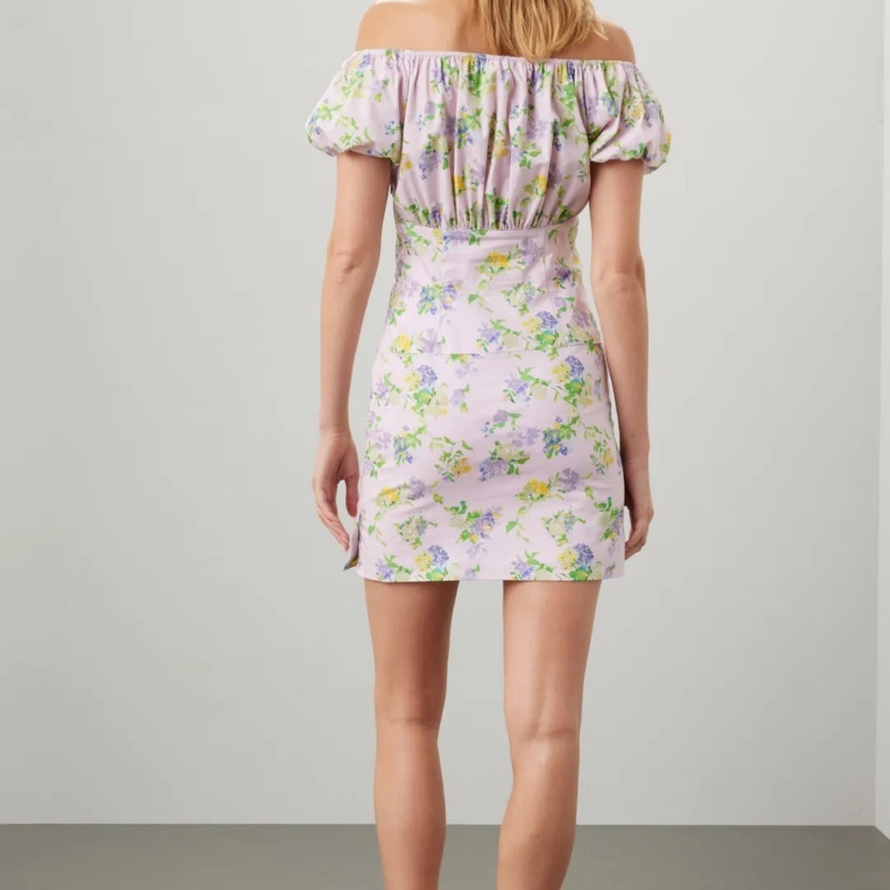 Caroline Constas Lilac Botanica Calla Dress from Rent The Runway - Picture 2 of 6